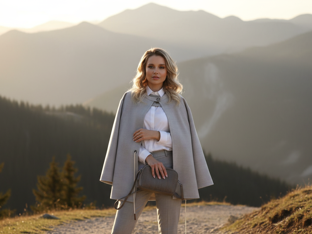 Пальто в стиле smart casual